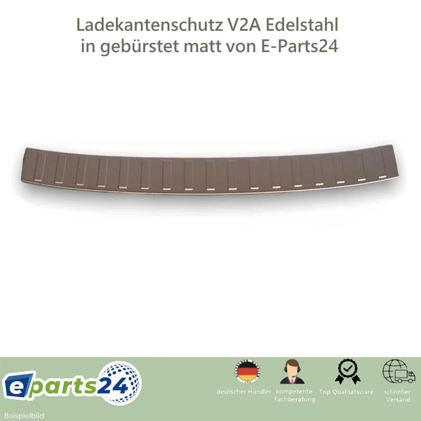 E-Parts24 gebürstet Heckschutz ab ID.3 VW für Edelstahl 2019- Ladekantenschutz –