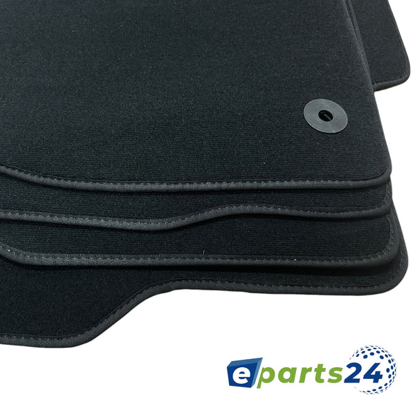 Car mats floor mats car carpet for VW Touran 1 2003-2015 fit set black