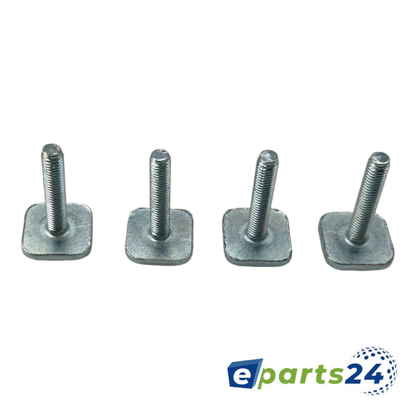 T-slot screws 4x pcs slot stones roof rack roof box carrier M6x30mm T-slot adapter