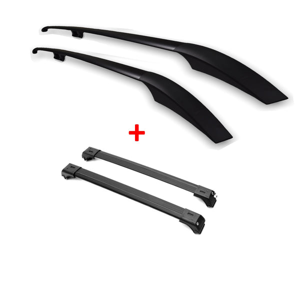 Dachreling + Dachträger Set für Mercedes Vito Viano W639 W447 2003-2024 L1 kurz