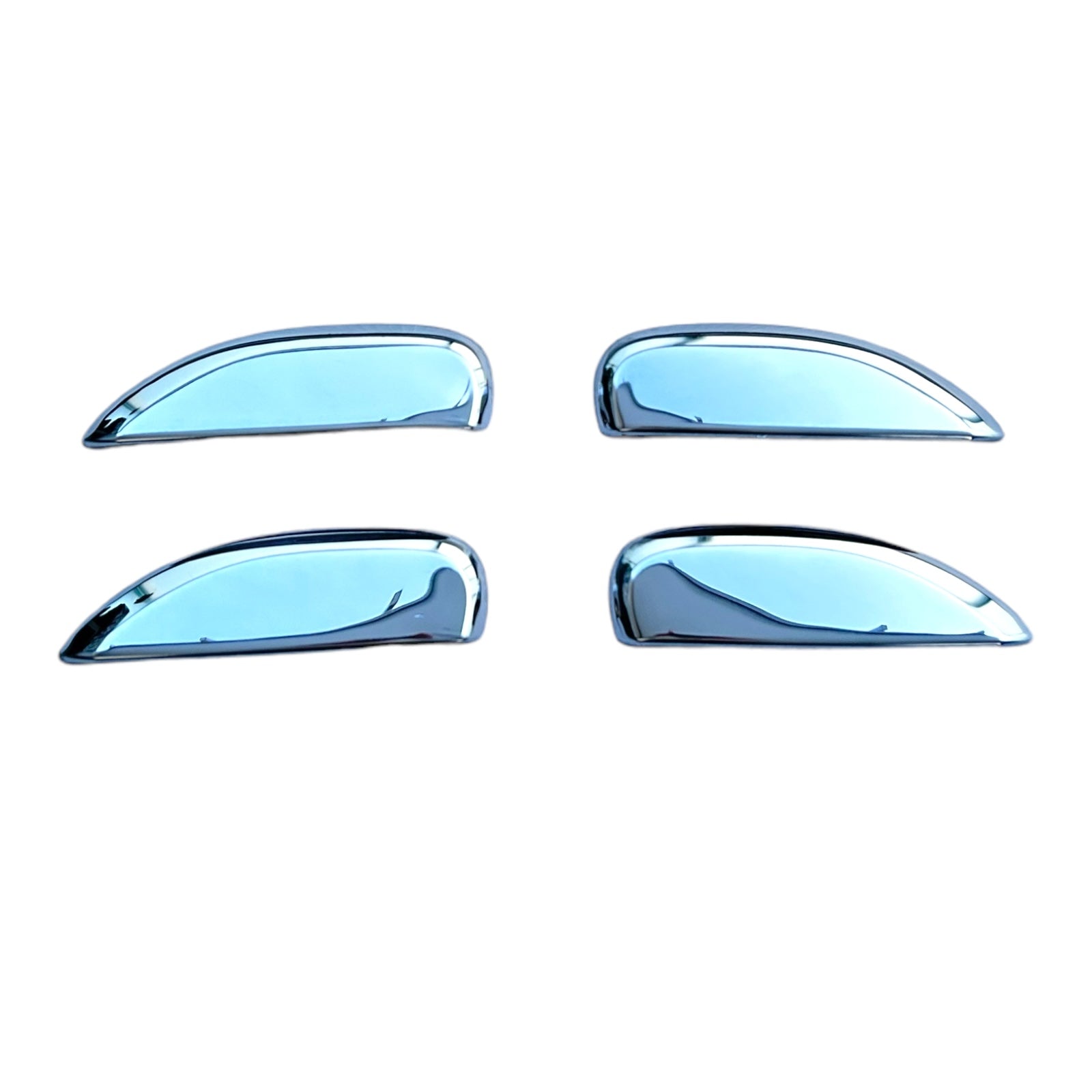 Door handle covers, door handle caps for Dacia Duster from 2018- stainless steel chrome 4pcs.