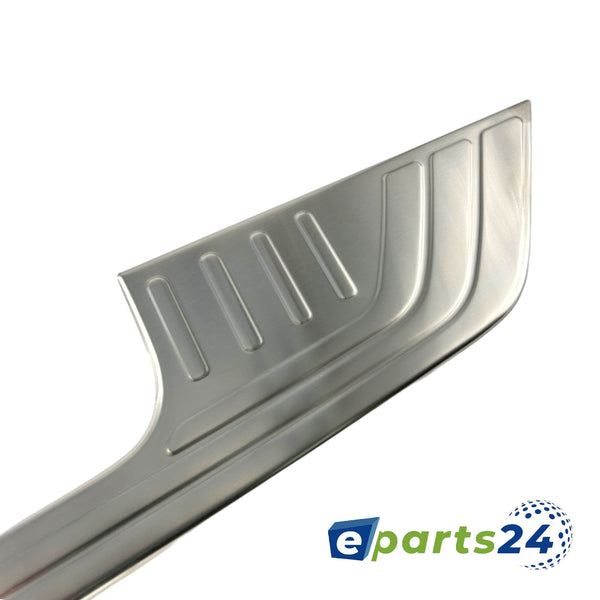 Loading sill protection INSIDE for Mercedes Vito W447 2014- V-Class brushed stainless steel