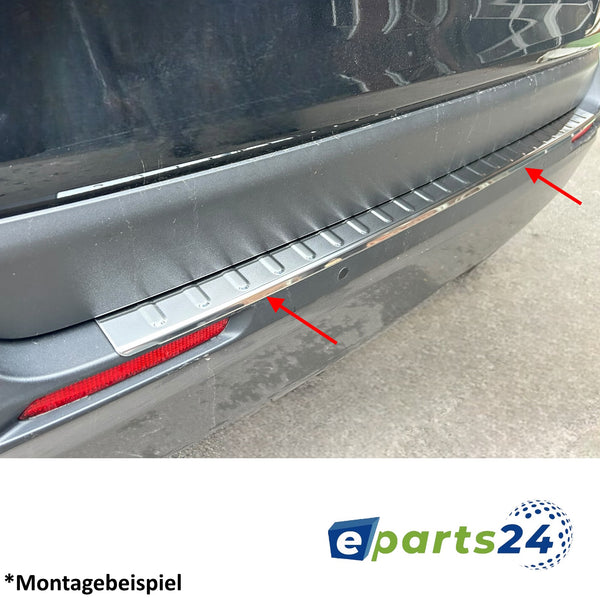 Loading sill protection rear protection for Opel Astra K Sports Tourer 2016- stainless steel gloss