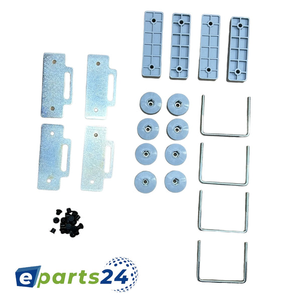 Montagesatz Befestigungssatz für Dachbox Dachkoffer 4x U-Bügel 80mm Montageset