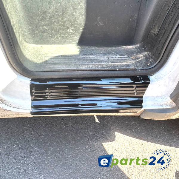 Door sills for Fiat Ducato Jumper Boxer from 2006 black gloss