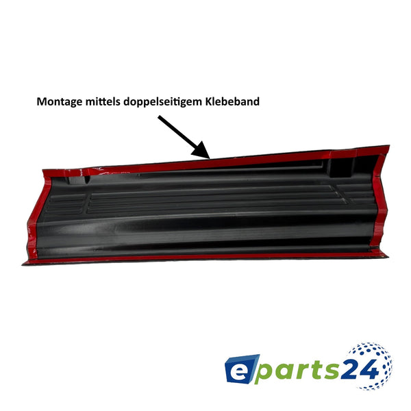 Door sills for Fiat Ducato Jumper Boxer from 2006 black gloss