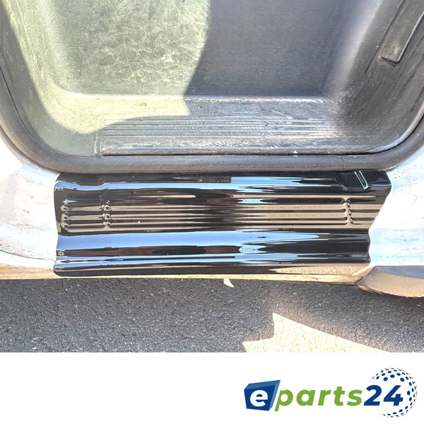 Door sills for Fiat Ducato Jumper Boxer from 2006 black gloss