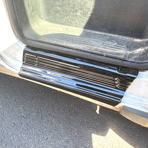 Door sills for Fiat Ducato Jumper Boxer from 2006 black gloss