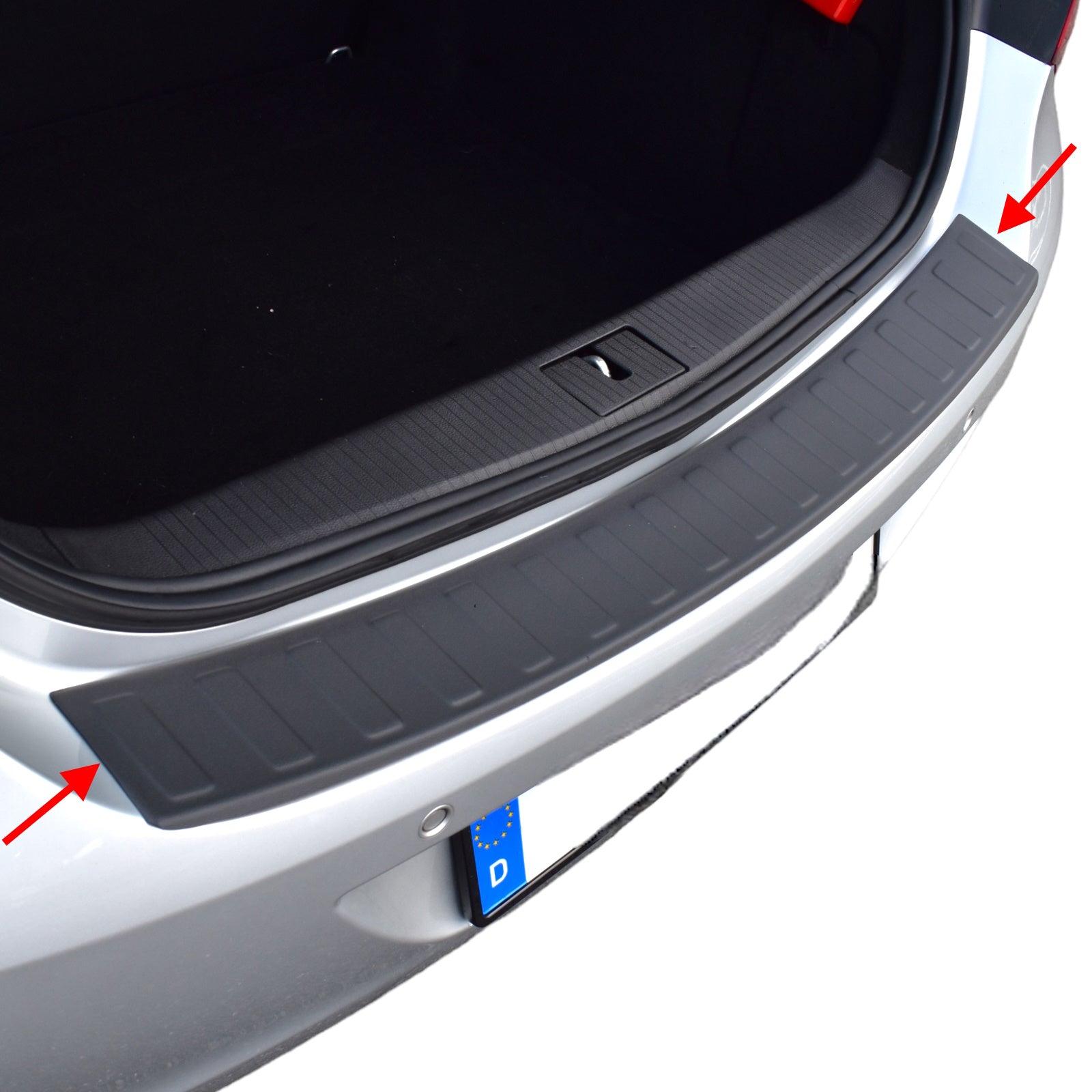 Loading sill protection rear protection made of ABS for VW Golf 8 VIII Variant station wagon from 2019-