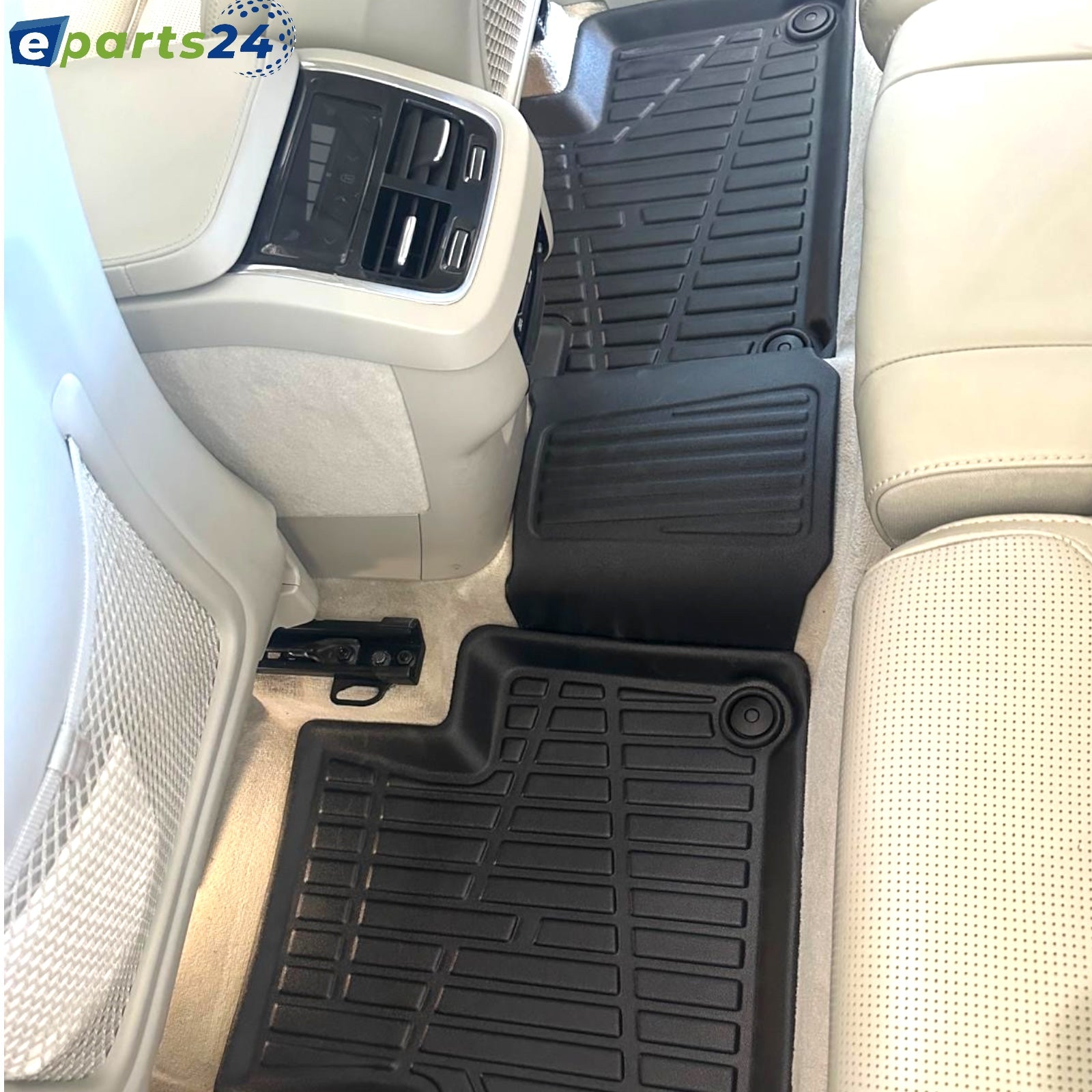 3D rubber mats car mats floor mats high edge for Dacia Duster 3 from 2024- 