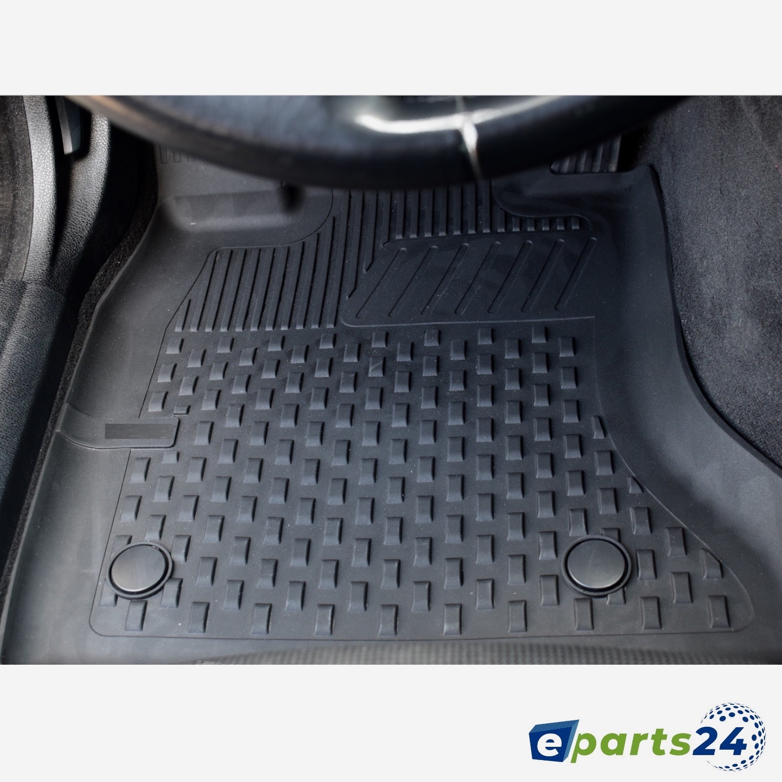 Fußmatten E-Parts24 5tlg. Duster – Dacia M II Automatten für TPE 2018-2023 Premium