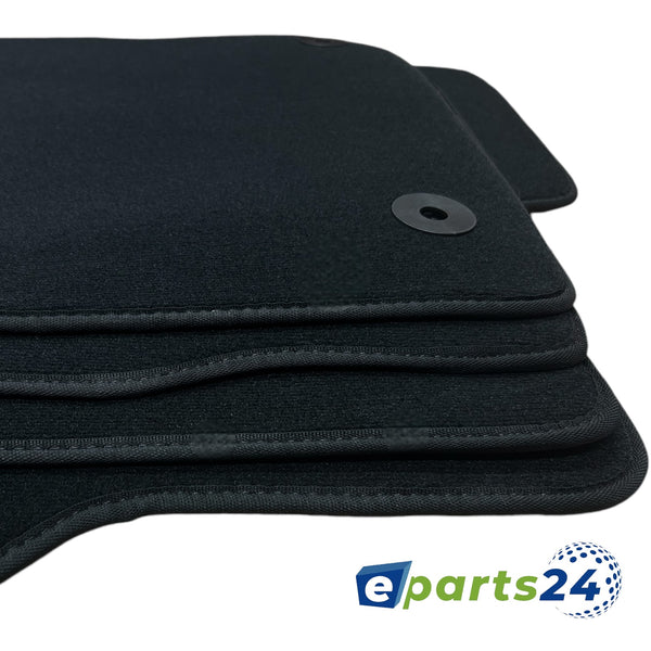 Car mats floor mats car carpet for VW Touran 1 2003-2015 fit set black