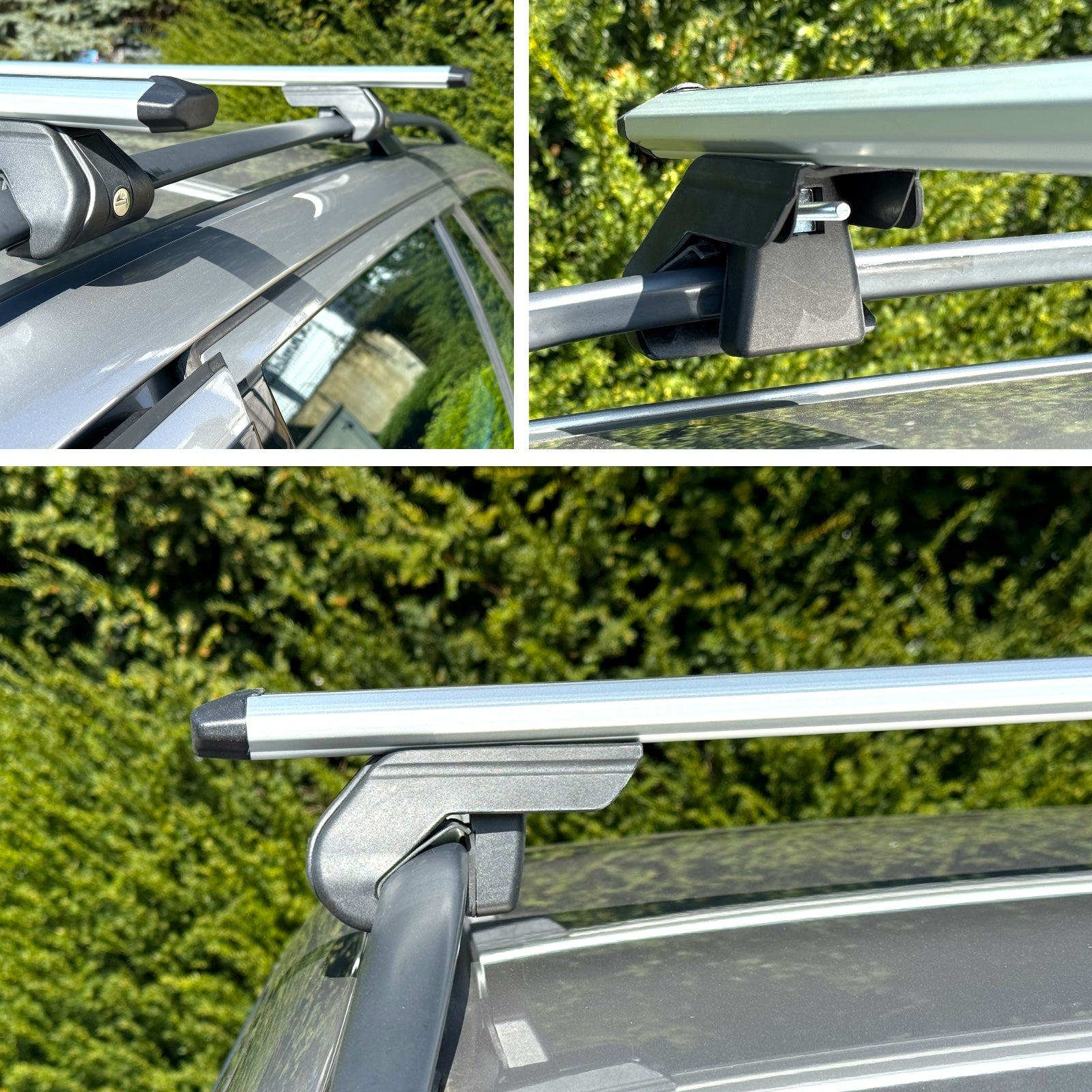 Dachträger Querträger Träger offen für VW Golf Plus 2004-2014 Alu silber