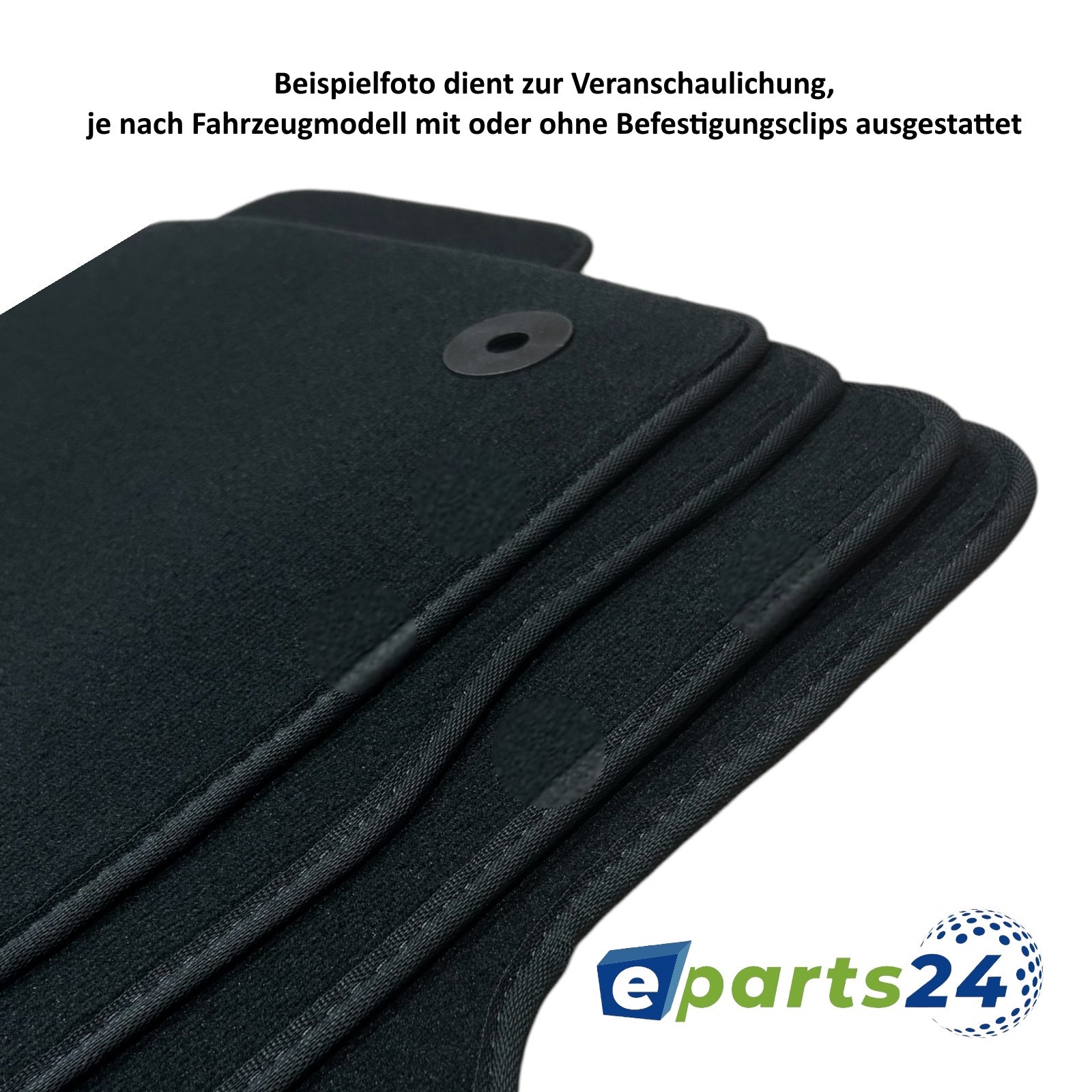 Automatten Fußmatten Autoteppich für VW UP ab 2011- Cross UP 2013- passform Set