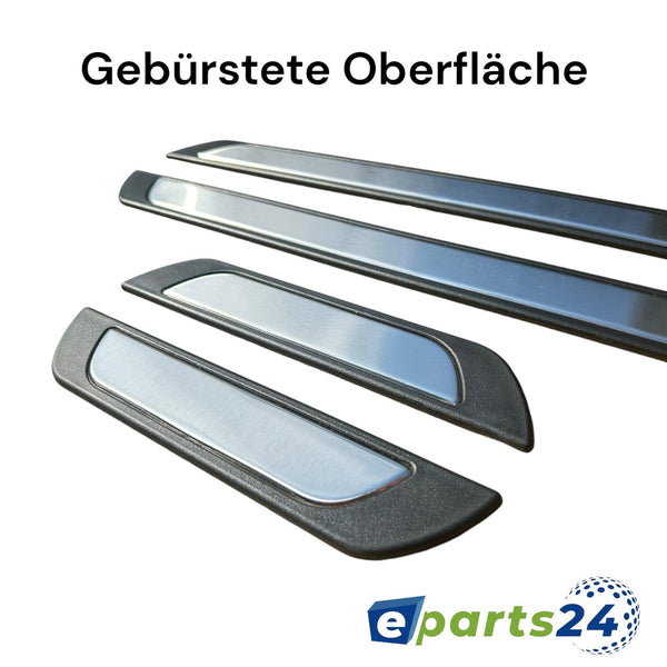 Einstiegsleisten Set für Mercedes C-Klasse W203 S203 ab Bj. 2000-2007 4tlg.