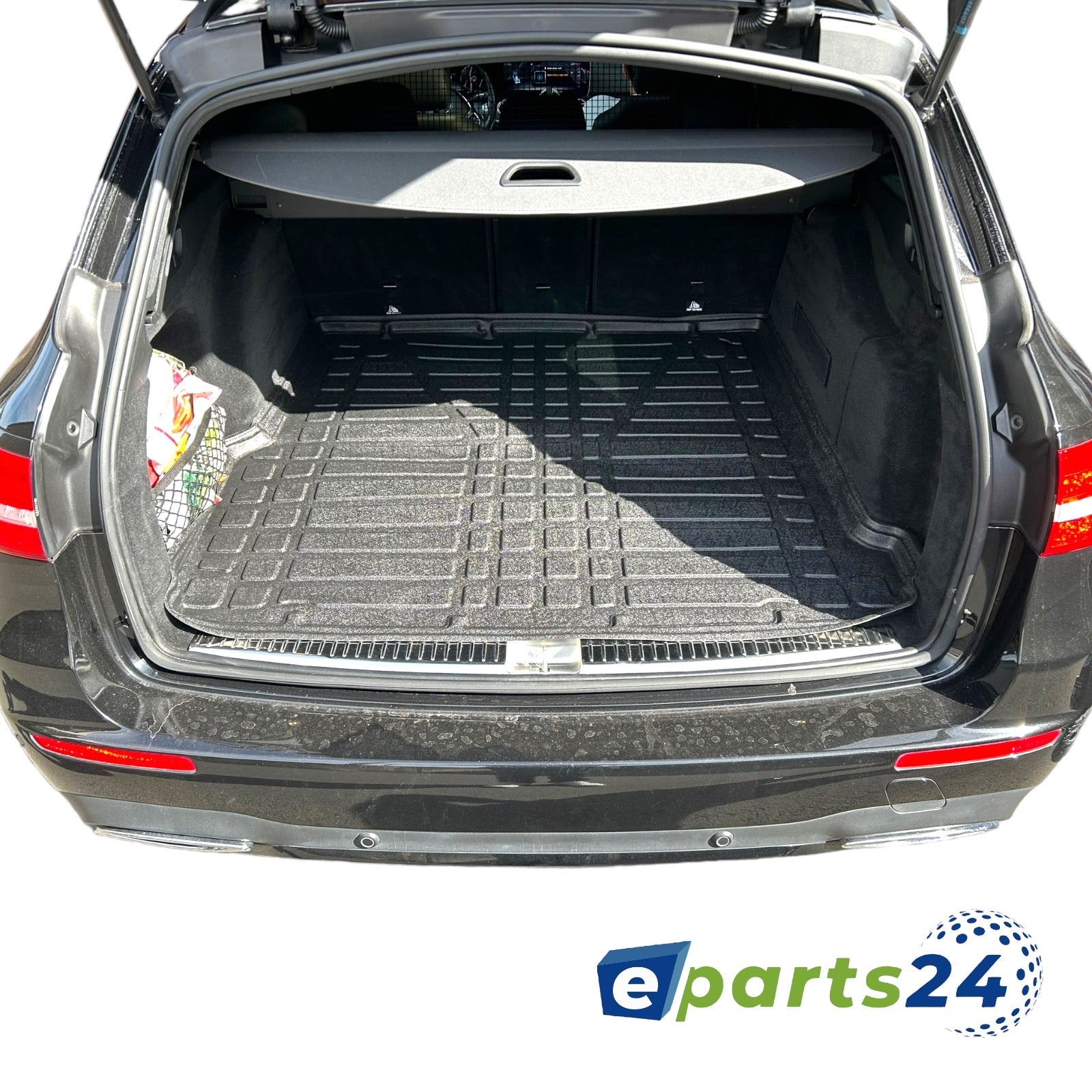 Trunk mat for Mercedes E-Class S213 station wagon 2016- black 