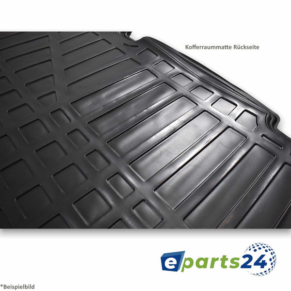 Trunk mat suitable for Dacia Sandero 3 from 2021- black 