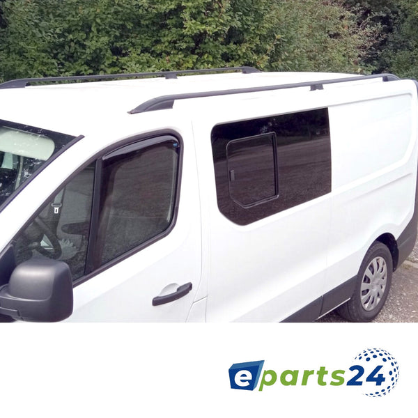 Dachreling für Opel Vivaro B Renault Trafic 2014-2019 L1 kurzer Radstand schwarz