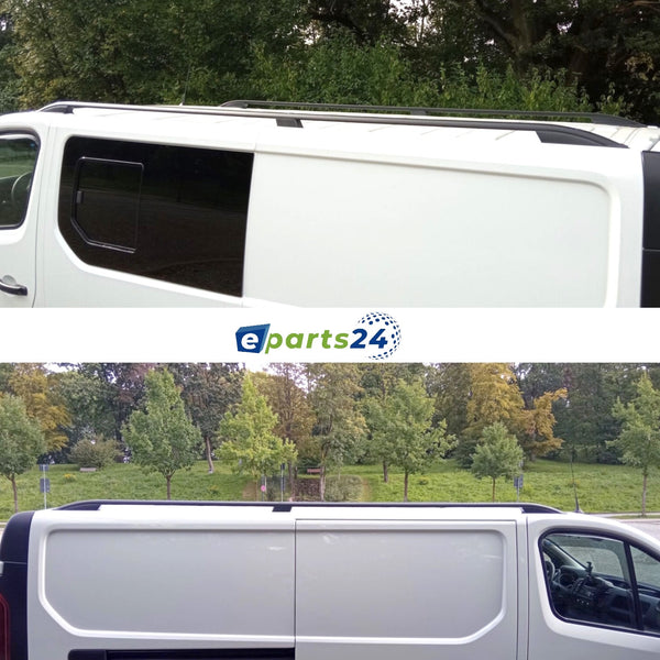 Dachreling für Opel Vivaro B Renault Trafic 2014-2019 L1 kurzer Radstand schwarz