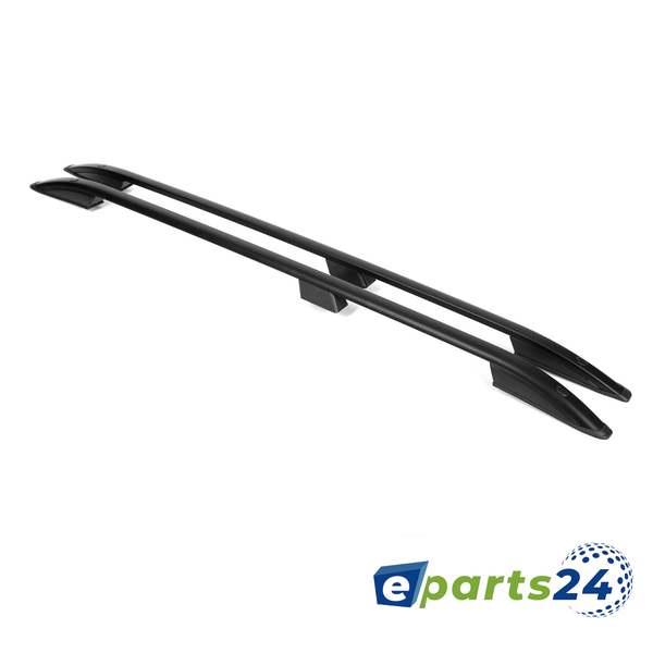 Dachreling + Dachträger Set für VW T5 ab Bj. 2003- langer Radstand L2 schwarz