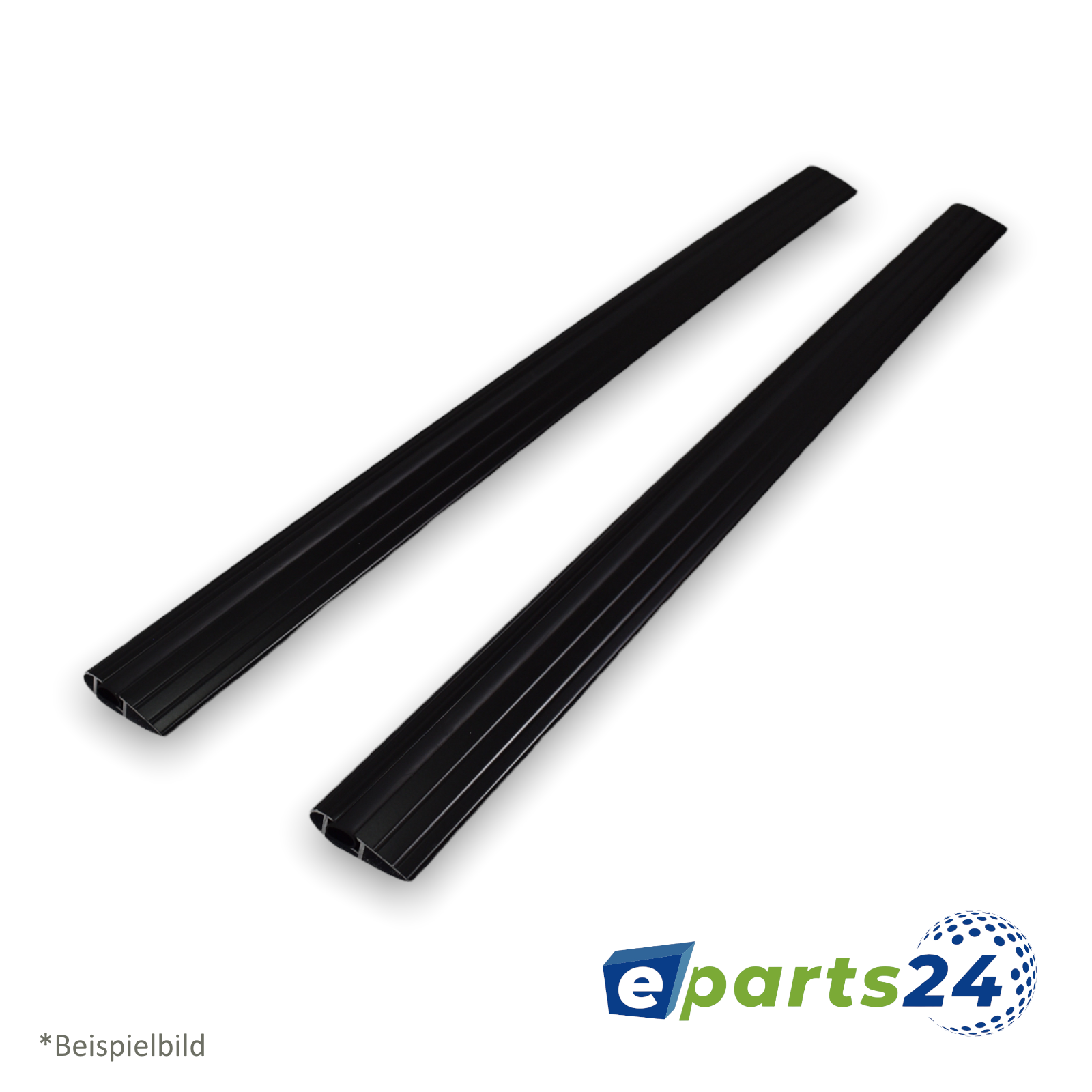 Roof rack cross bar support suitable for Skoda Enyaq iV SUV from 2020- black