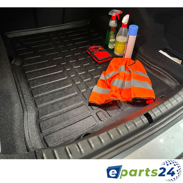 Trunk mat suitable for Dacia Sandero 3 from 2021- black 