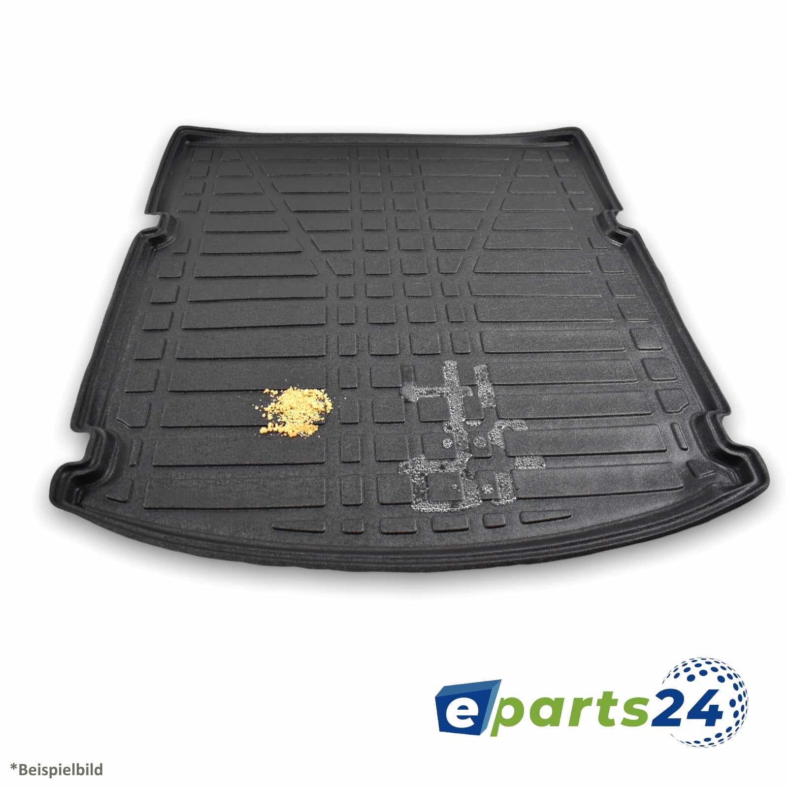 Kofferraumwanne Kofferraummatte Gummi Matte für Audi Q7 4L 2005-2015 schwarz