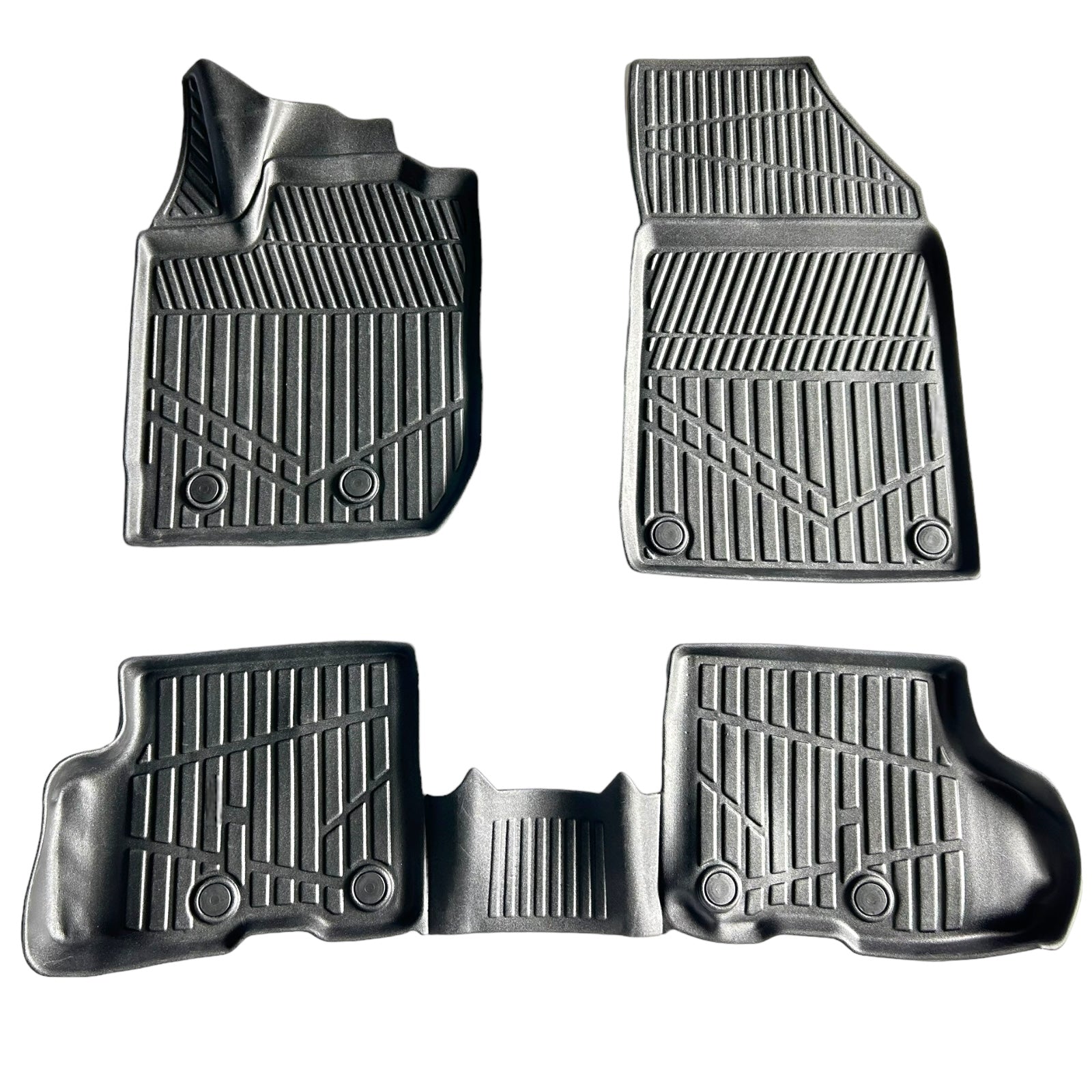 3D rubber mats car mats floor mats high edge for Dacia Duster 3 from 2024- 