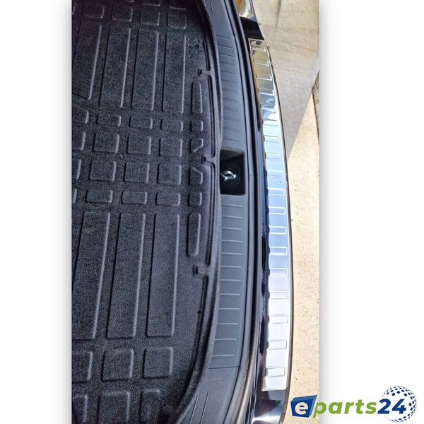 Ladekantenschutz passend für Volvo XC90 II 2 ab Bj 2015- Edelstahl chrom glanz