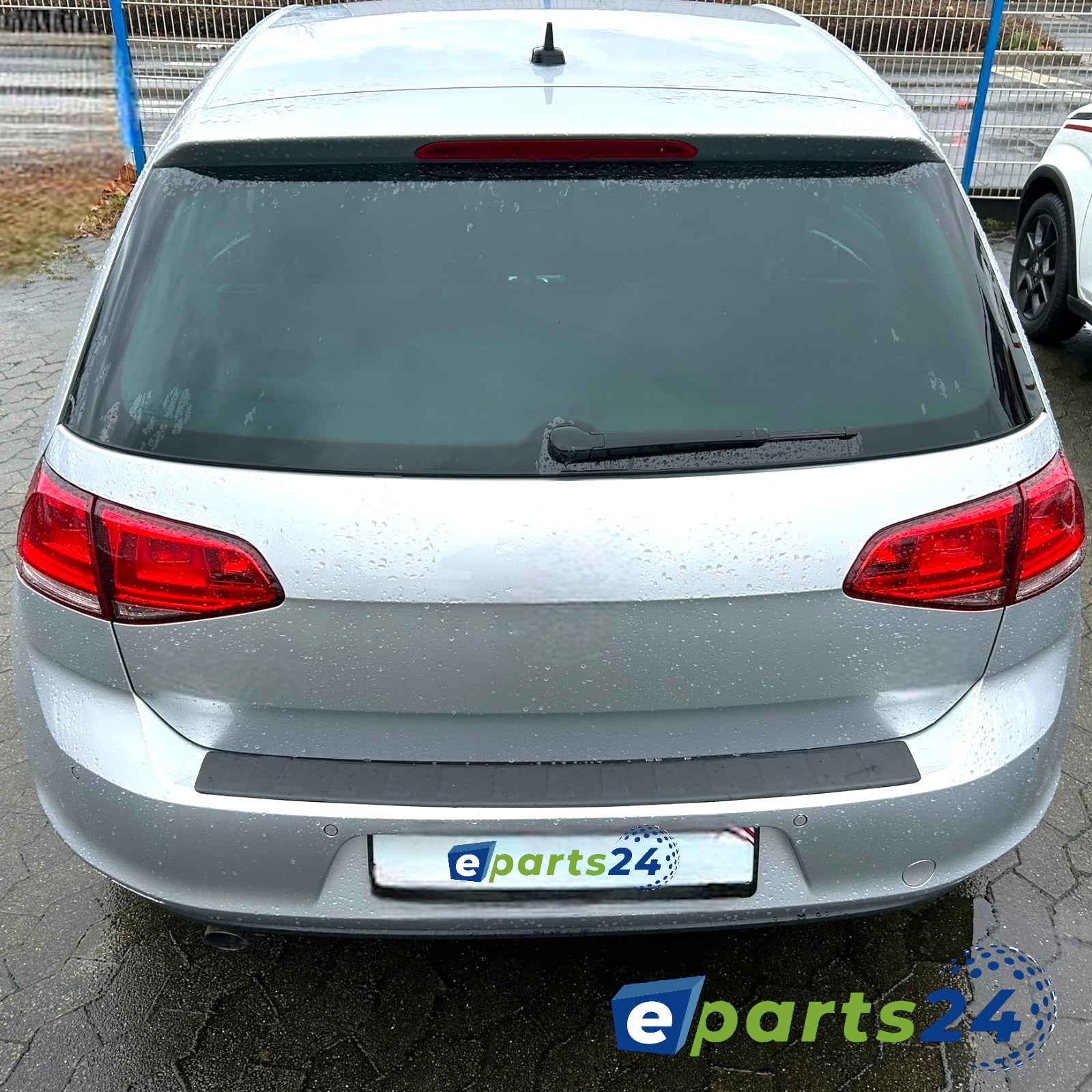 Loading sill protection rear protection made of ABS for VW Golf 7 VII hatchback year 2012-2019