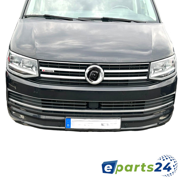 Grille grill strips front stainless steel for VW Transporter T6.1 from 2019- 4pcs