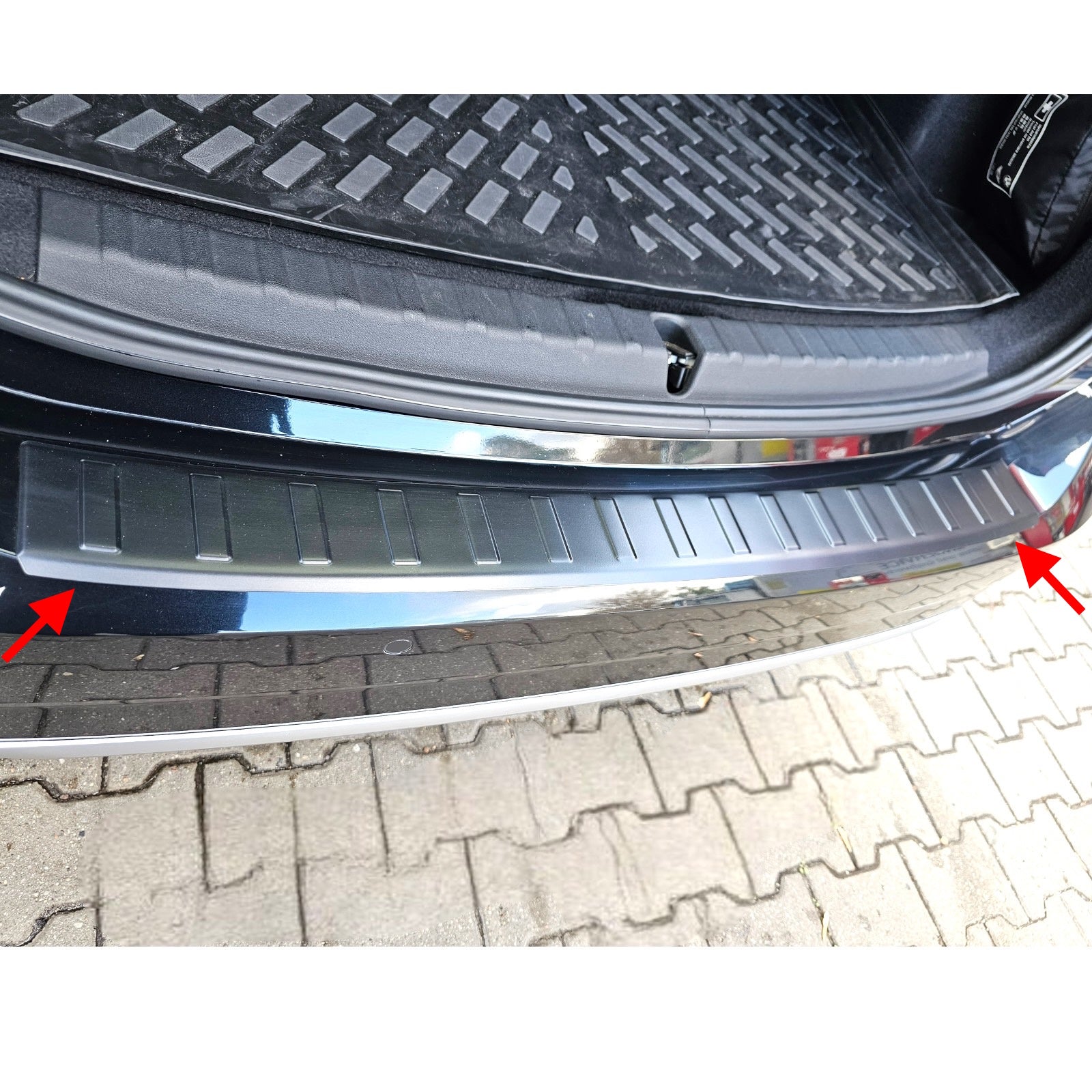 LSF24 - Ladekantenschutzfolie - Schwarz Carbon-Optik Matt für BMW X3 Typ  G01, M-Paket, Facelift, ab BJ 08/2021 : : Auto & Motorrad
