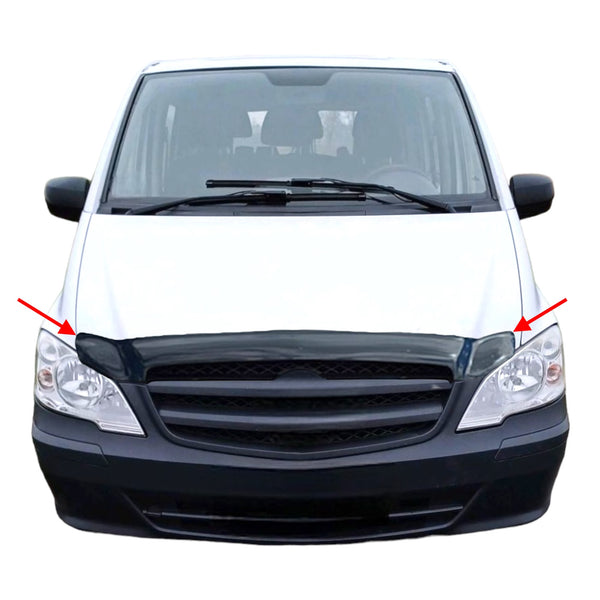 Bonnet Protector Deflector Stone Guard for Mercedes Vito W639 2003-2014