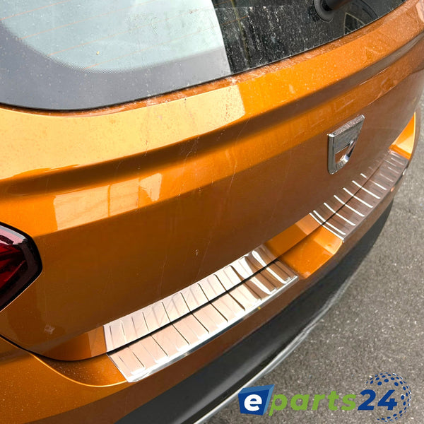 Loading sill protection for Dacia Sandero 3 III Stepway III from 2020 stainless steel gloss 