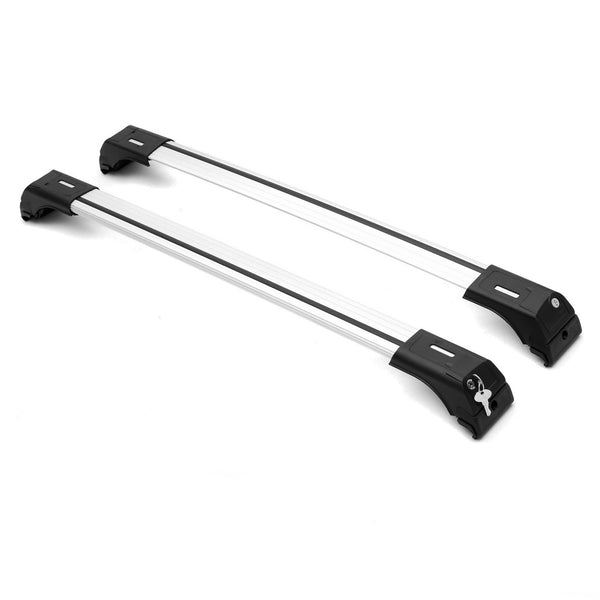 Roof rack cross bar carrier closed for Seat Alhambra from 2010- silver