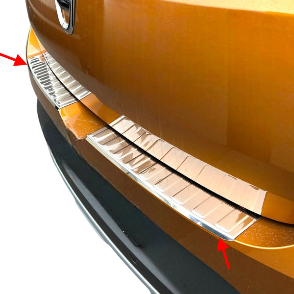 Loading sill protection for Dacia Sandero 3 III Stepway III from 2020 stainless steel gloss 