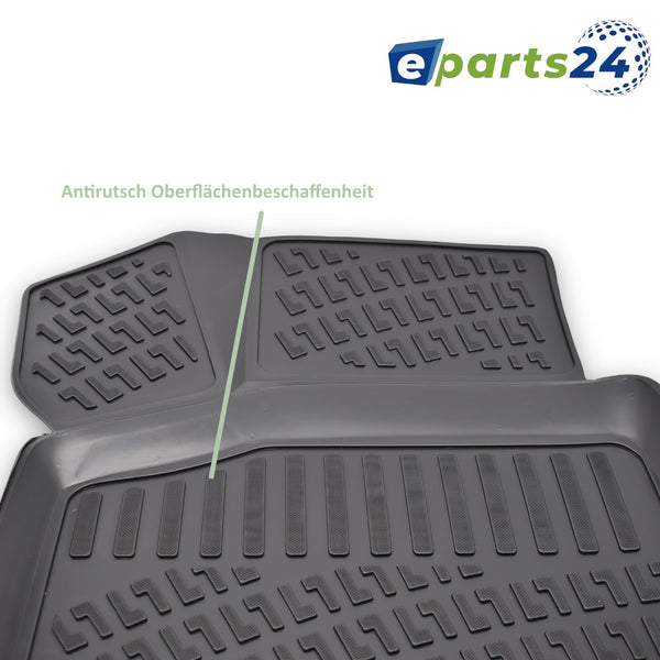 3D rubber mats car mats floor mat high edge for VW Golf 4 IV Variant 1997-2006 