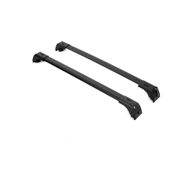 Roof rack luggage rack for VW T5 VW T6 closed railing from 2003- aluminum black