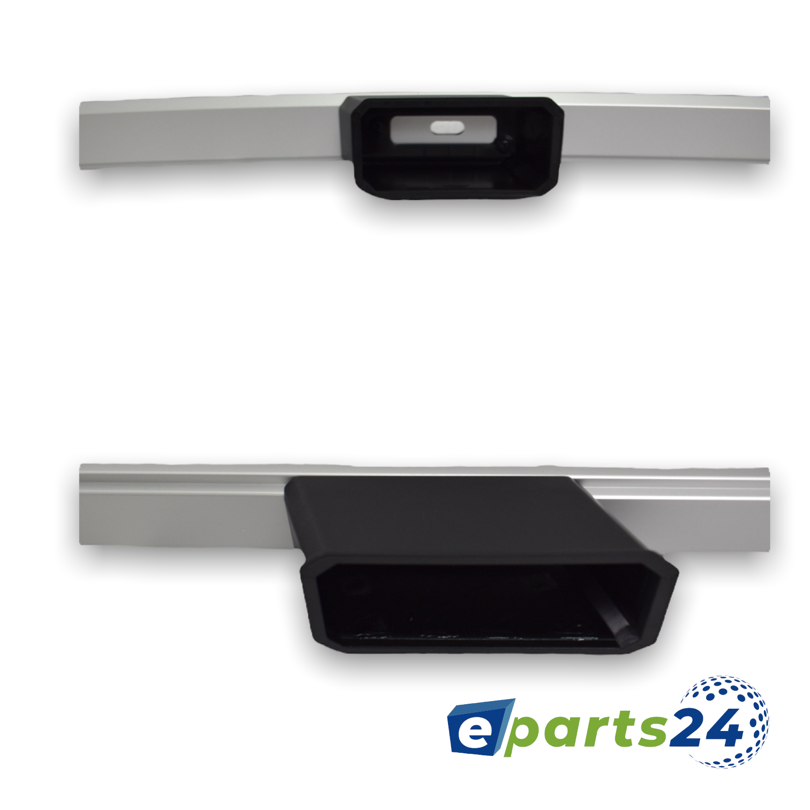 Dachreling für Mercedes Citan & Renault Kangoo kurz ab 2012-2021 Alu silber Set