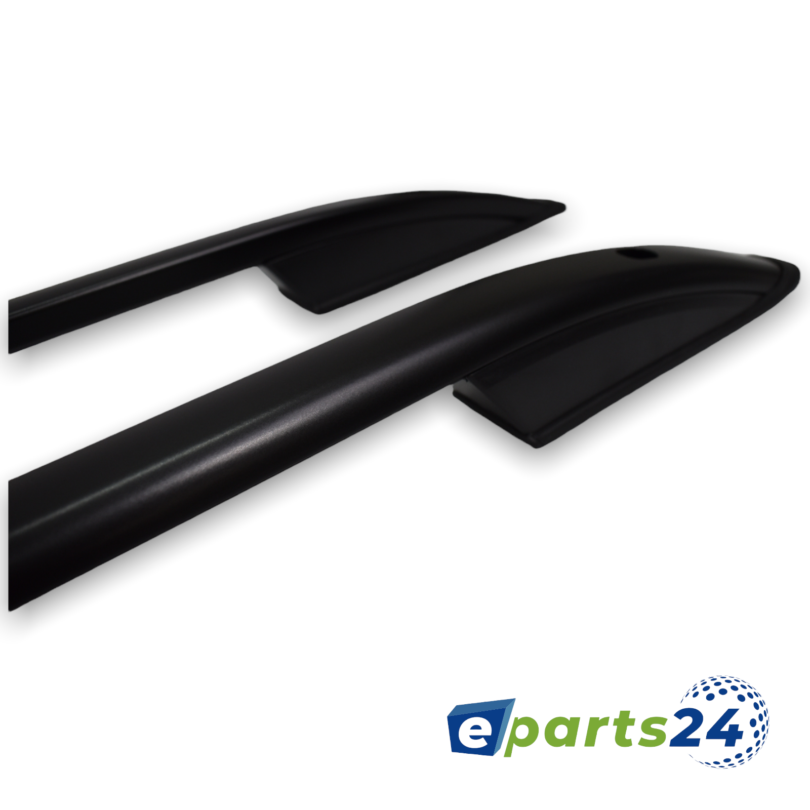 Dachreling für Mercedes Citan & Renault Kangoo kurz ab 2012-2021 Alu schwarz Set