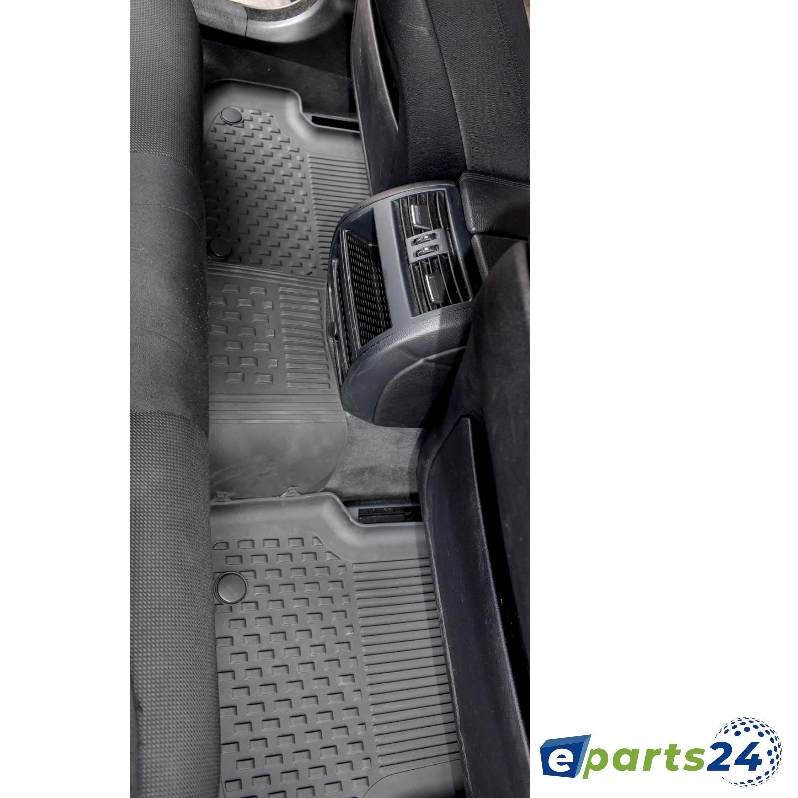 Fußmatten TPE E-Parts24 BMW F10 Limo 5er Premium – 5tlg Touring F11 für Automatten