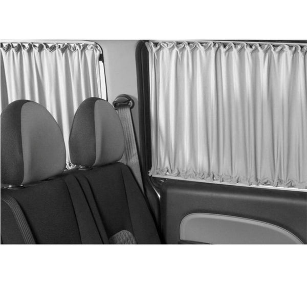 Custom Curtains Sun Protection for Mercedes Sprinter W906 2006-2018 medium grey 12pcs