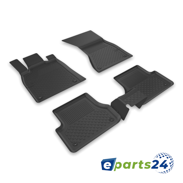 Car mats floor mats Premium TPE for Audi A6 4G C7 Limo Avant 2011-2018 5-piece set