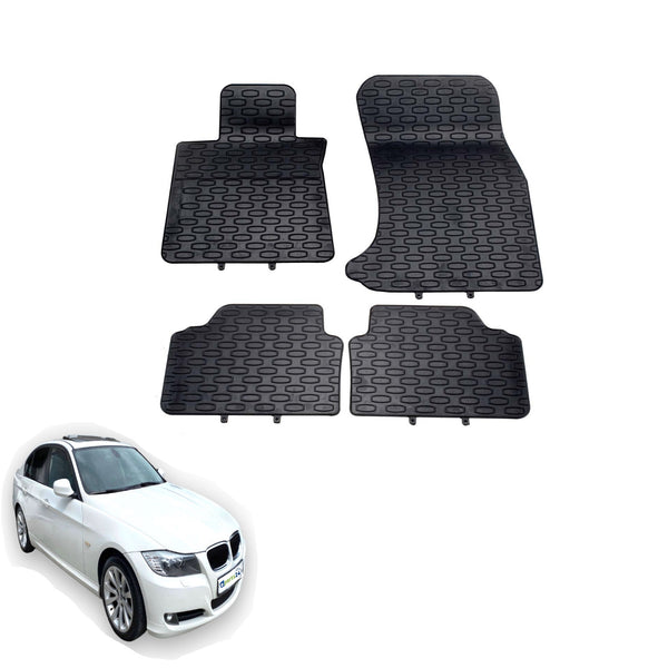 Automatten Fußmatten Gummimatten für BMW 3er E90 E91 2005-2013 schwarz 4tlg Set