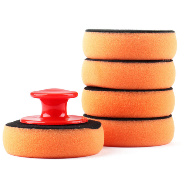 Polishing pads polishing sponge polishing disc wax polishing attachment 5-piece set 5 x 100mm