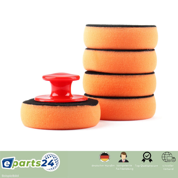 Polishing pads polishing sponge polishing disc wax polishing attachment 5-piece set 5 x 100mm