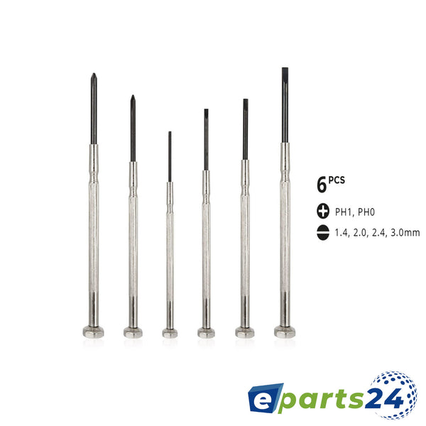 Mini Precision Screwdriver Fine Mechanic Cross Slotted Tool 6-piece Set