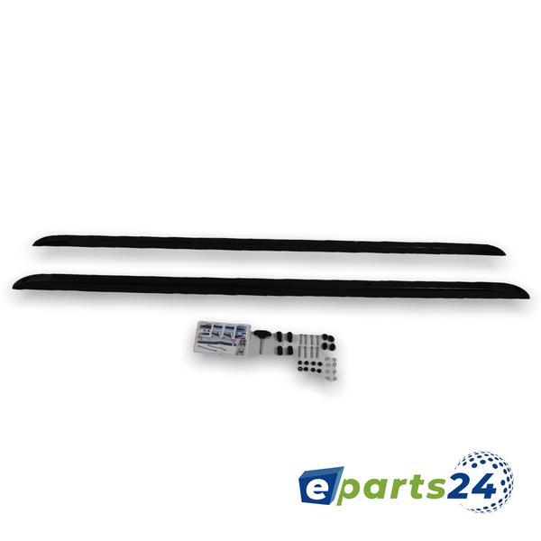 Dachreling bündig aufliegend Sport für VW T5 ab 2003- kurzer Radstand L1 schwarz