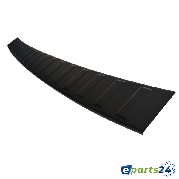 Premium loading sill protection for VW T5 2003-2015, stainless steel, matt black, powder-coated. 