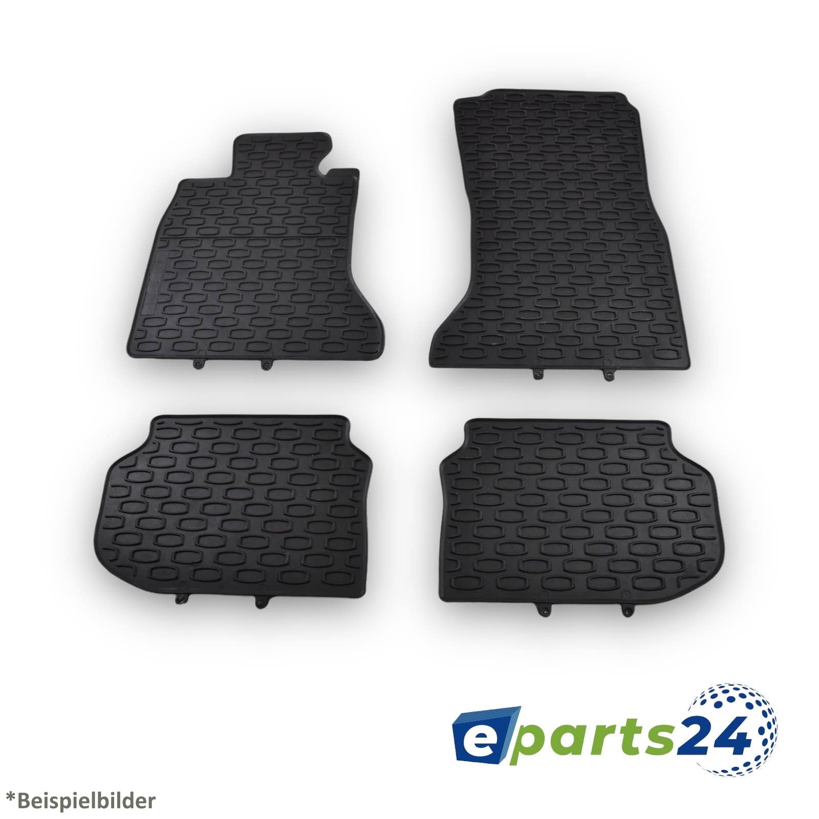 Automatten Fußmatten Gummimatten für BMW 3er E90 E91 2005-2013 schwarz 4tlg Set